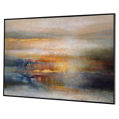 Hand-Painted Abstract Canvas Art