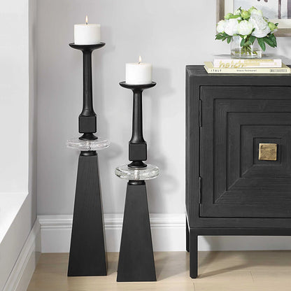Floor Candleholders, Set of 2
