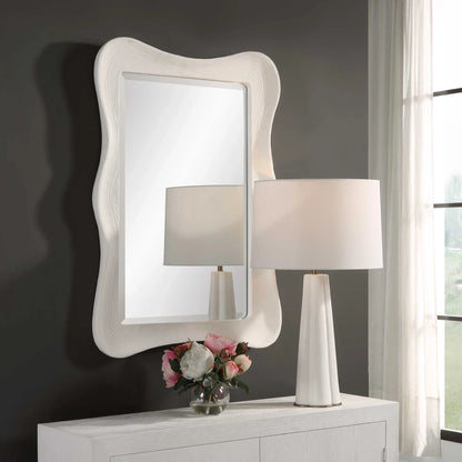 Wavy Rectangle Mirror