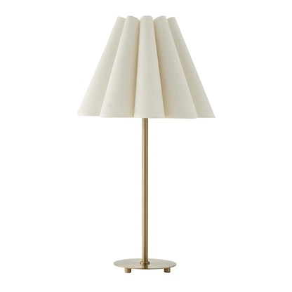 Fluted Shade Table Lamp