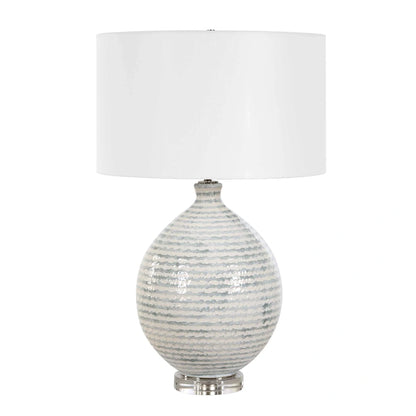 Horizontally Striped Table Lamp