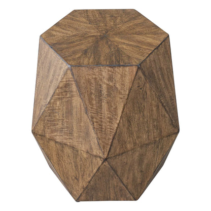 Geometric Accent Table