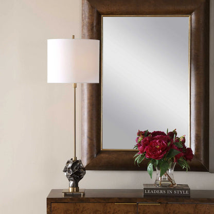 Sculptural Ceramic Buffet Lamp