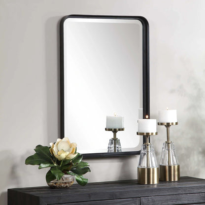 Black Vanity Mirror