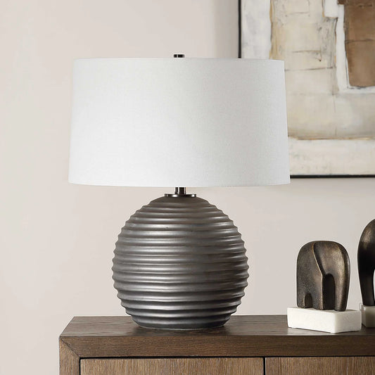 Ribbed Table Lamp