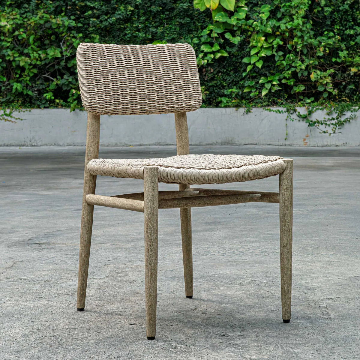 Outdoor Wicker Dining Chair