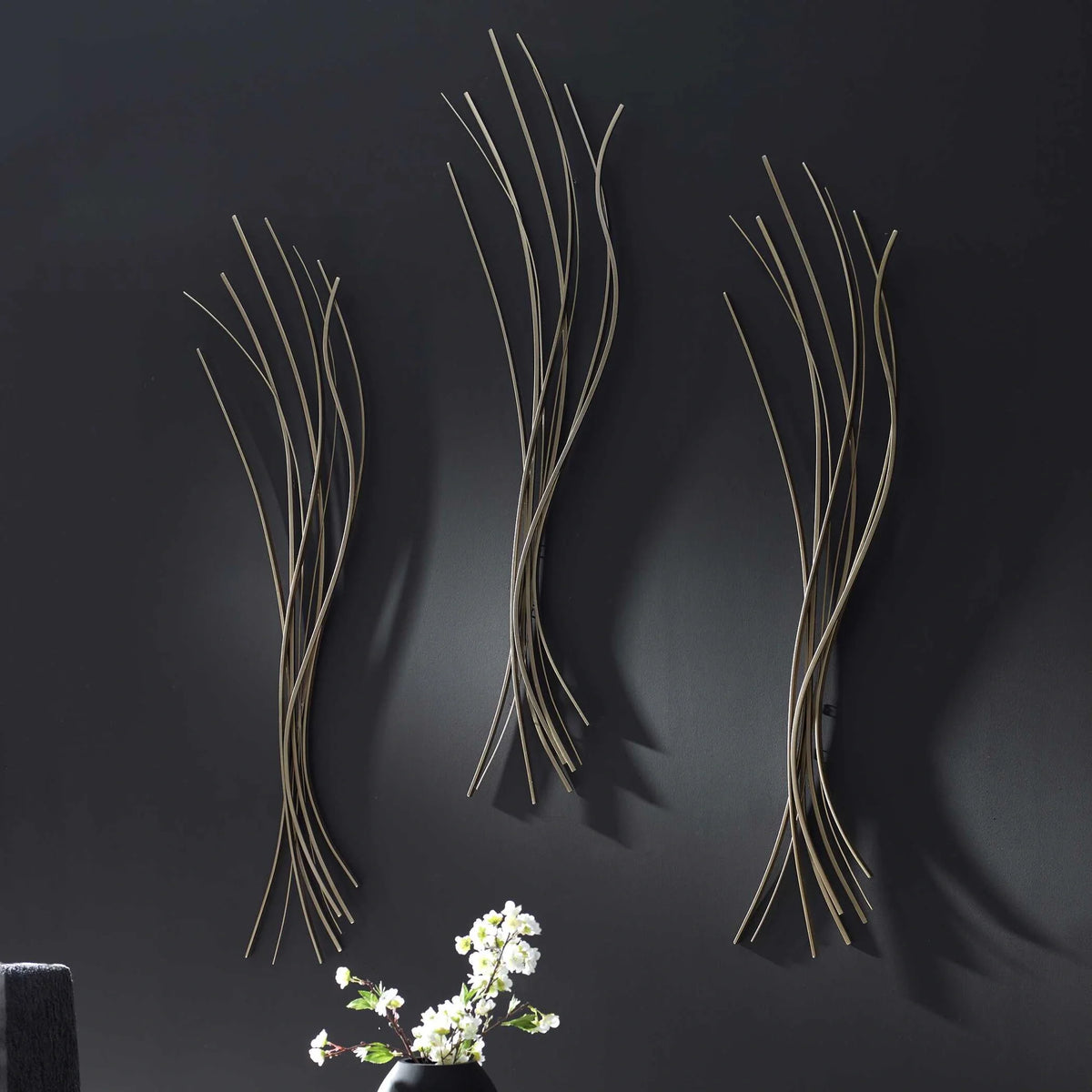 Silver Leaf Iron Wall Decor