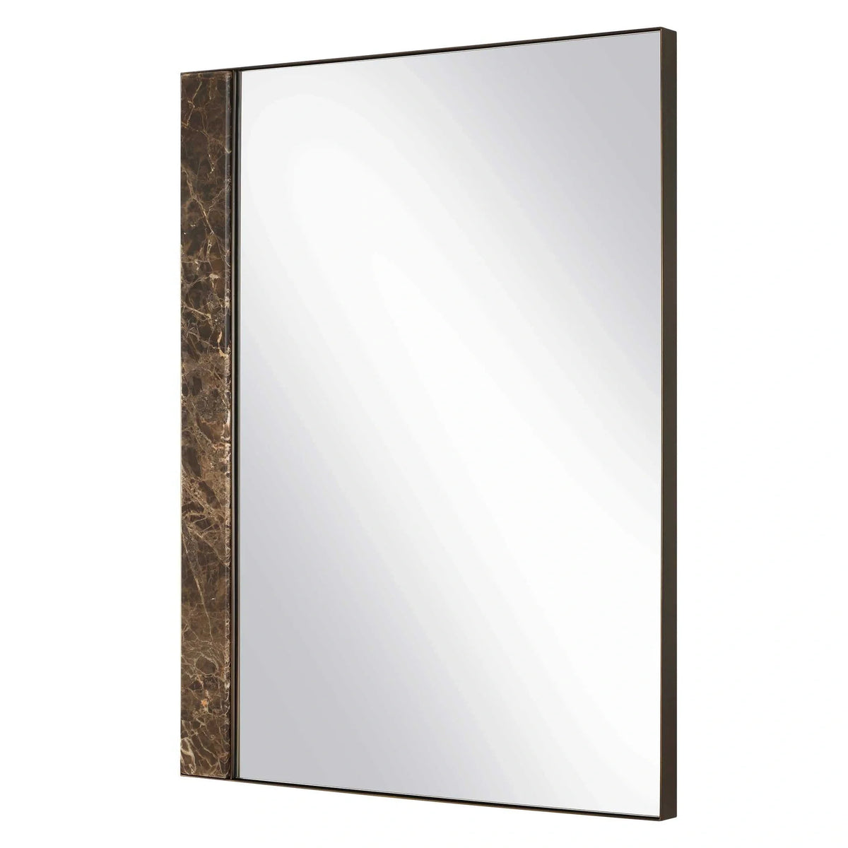 Marble & Bronze Mirror
