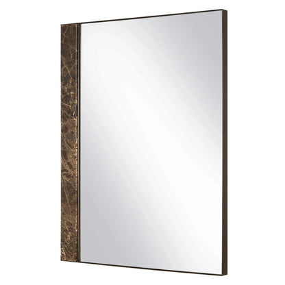 Marble & Bronze Mirror