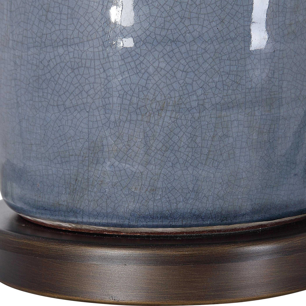 Slate Blue Table Lamp
