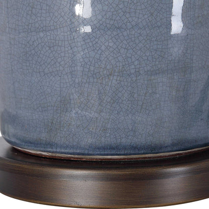 Slate Blue Table Lamp
