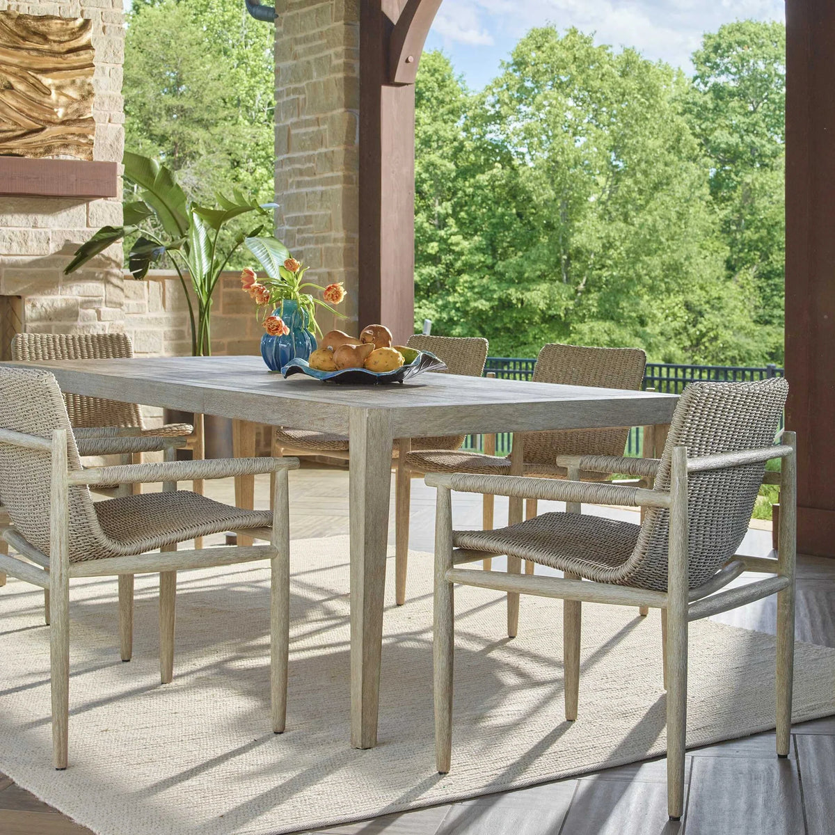 Wicker Outdoor Dining Chair