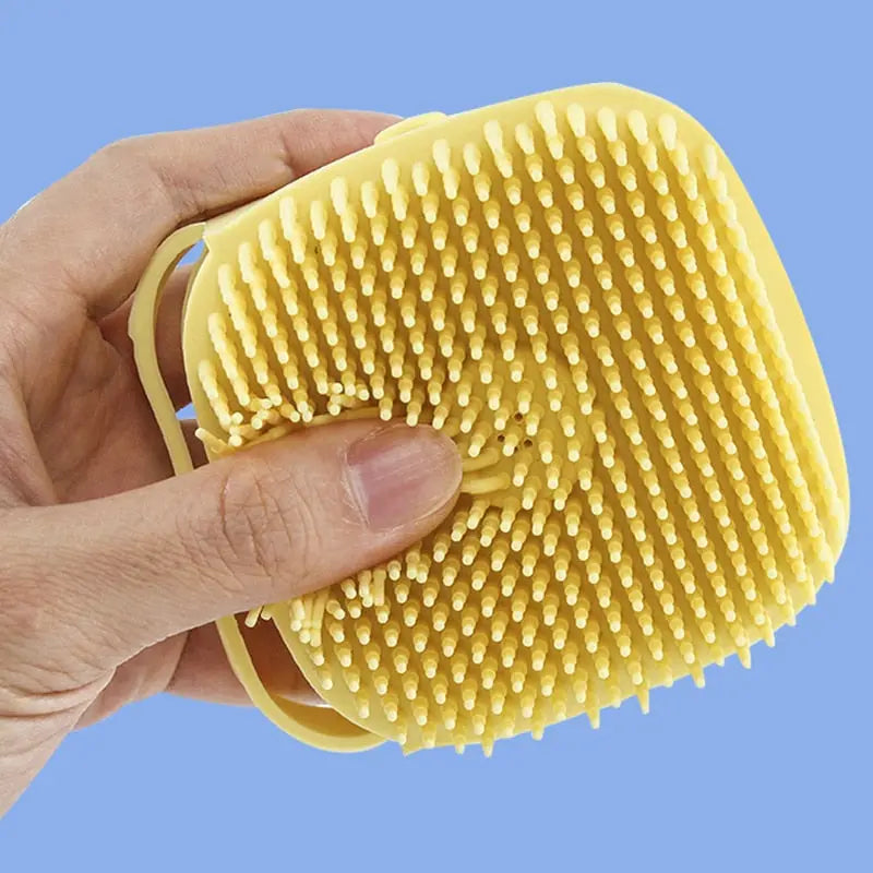 AquaPaws Pet Bath Brush - Effortless Grooming for Happy Pets