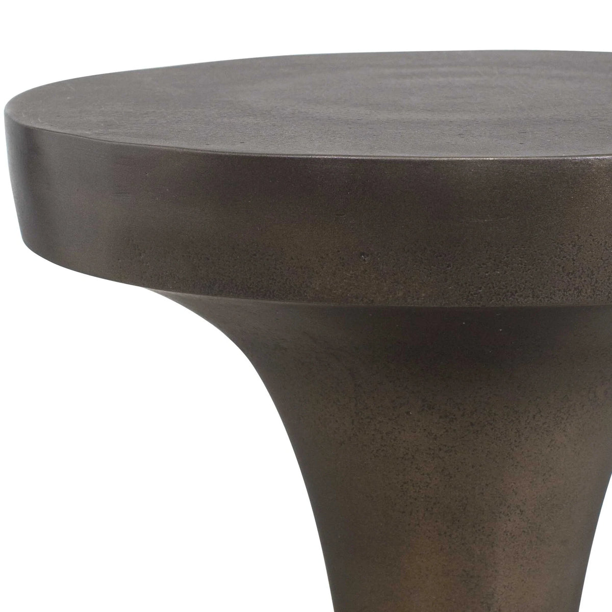 Indoor-Outdoor Bronze Drink Table
