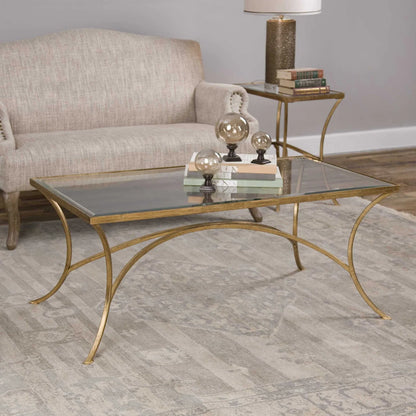 Gold Coffee Table