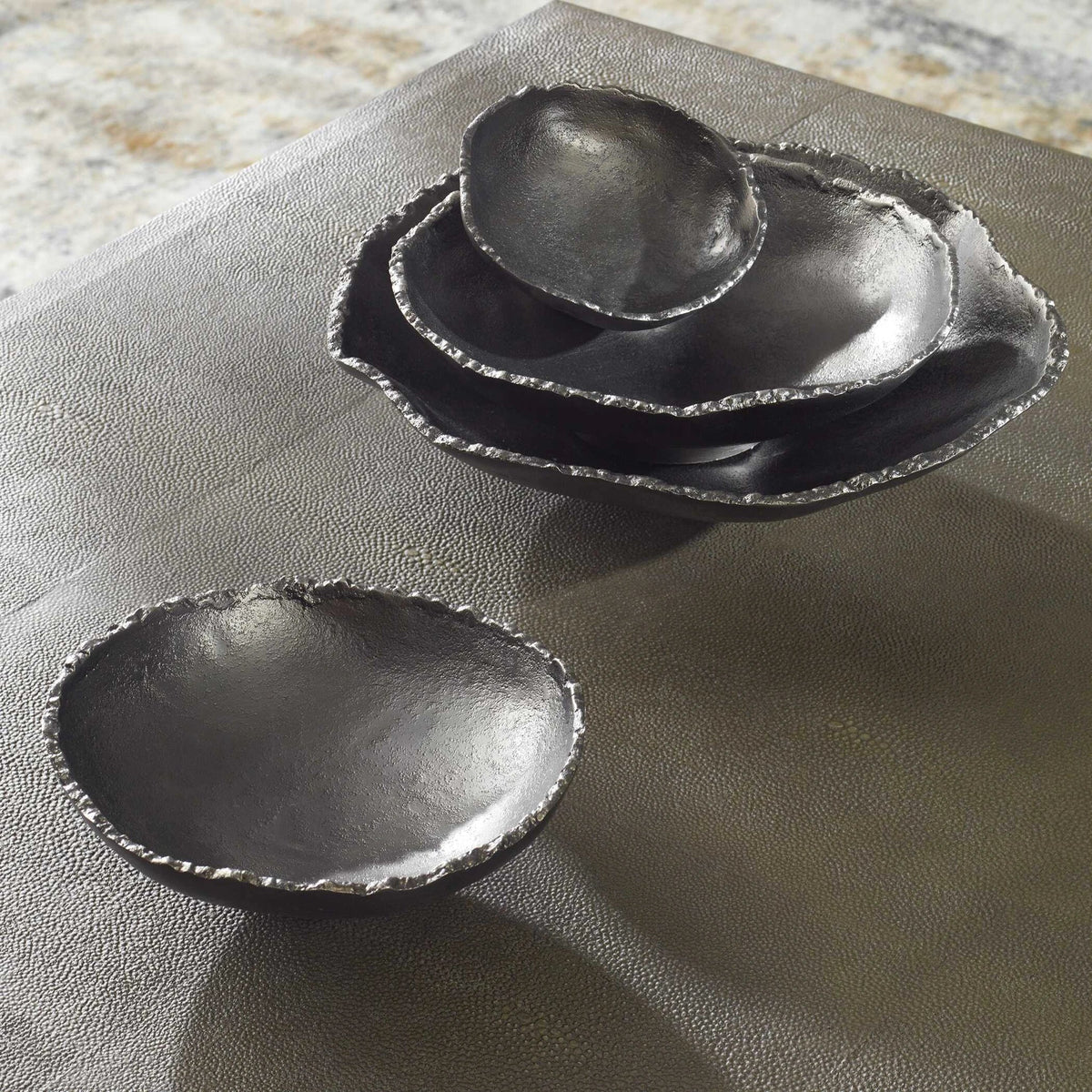 Nickel Wall Decor Set/4