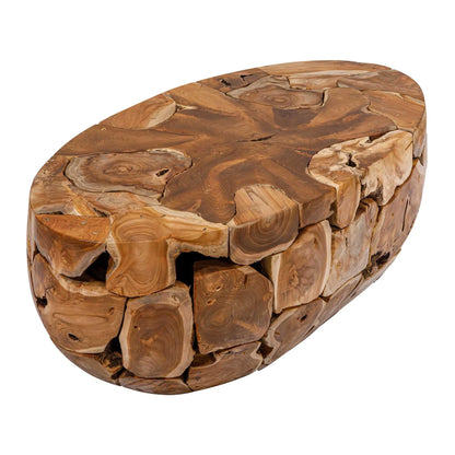 Hand Assembled Teak Coffee Table