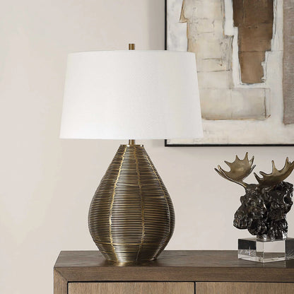 Brass Table Lamp