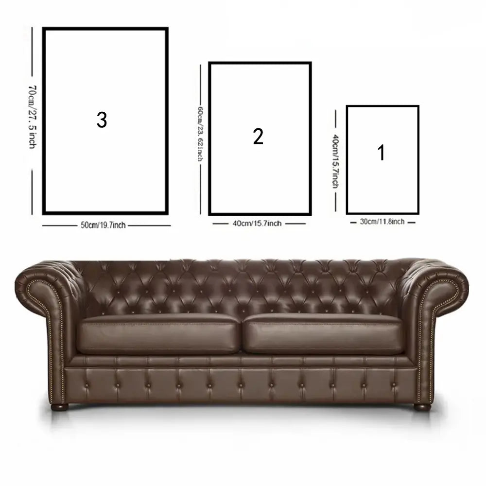 3-Piece Lion Canvas Art Set