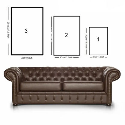 3-Piece Lion Canvas Art Set