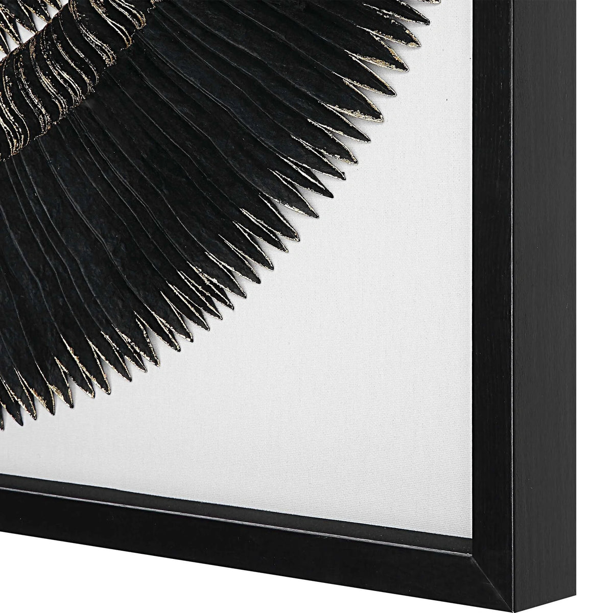 Black and Gold Shadow Box