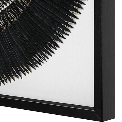 Black and Gold Shadow Box