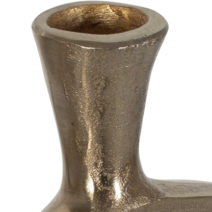 Textured Bronze Vases Set/2