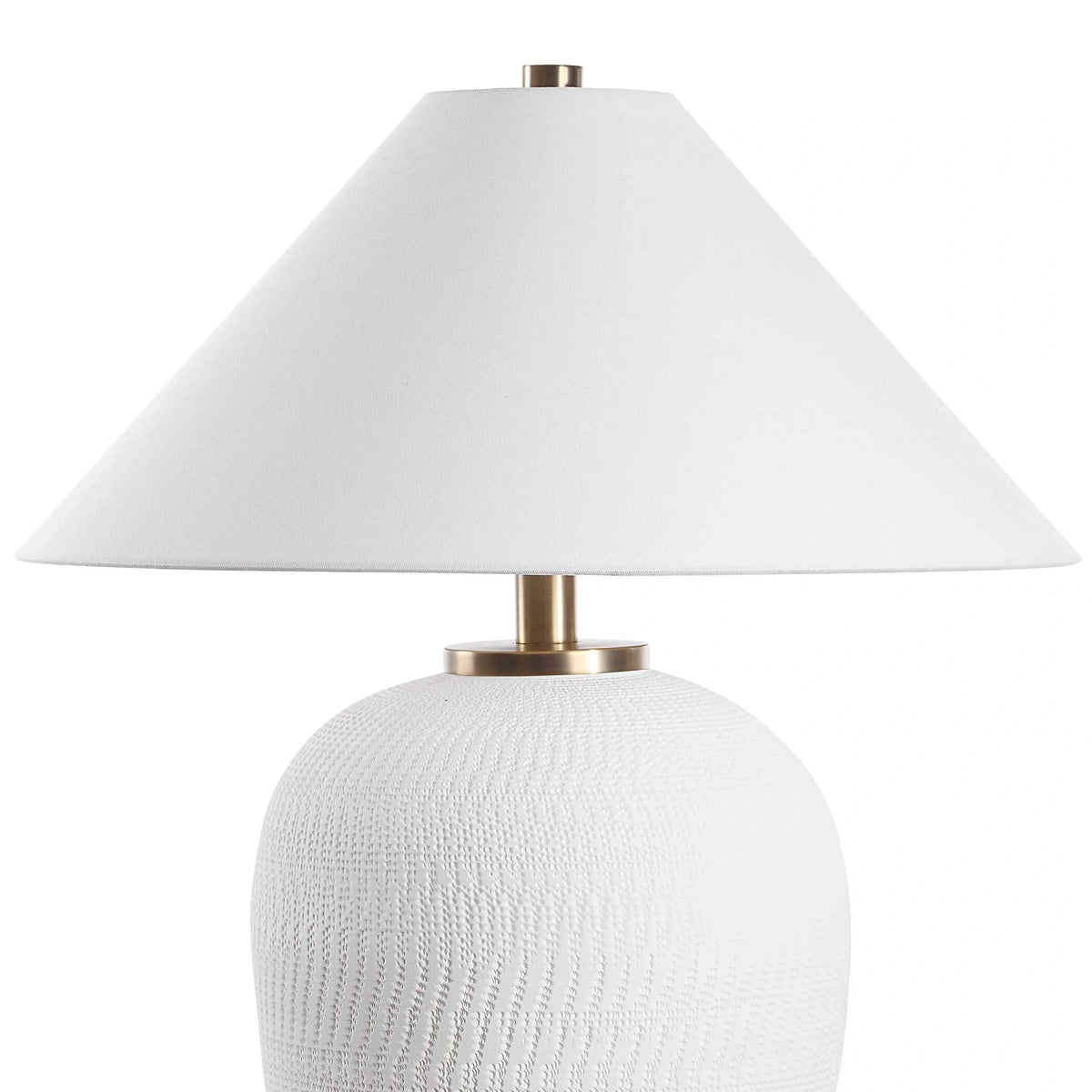 Matt White Table Lamp