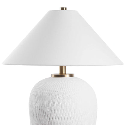 Matt White Table Lamp