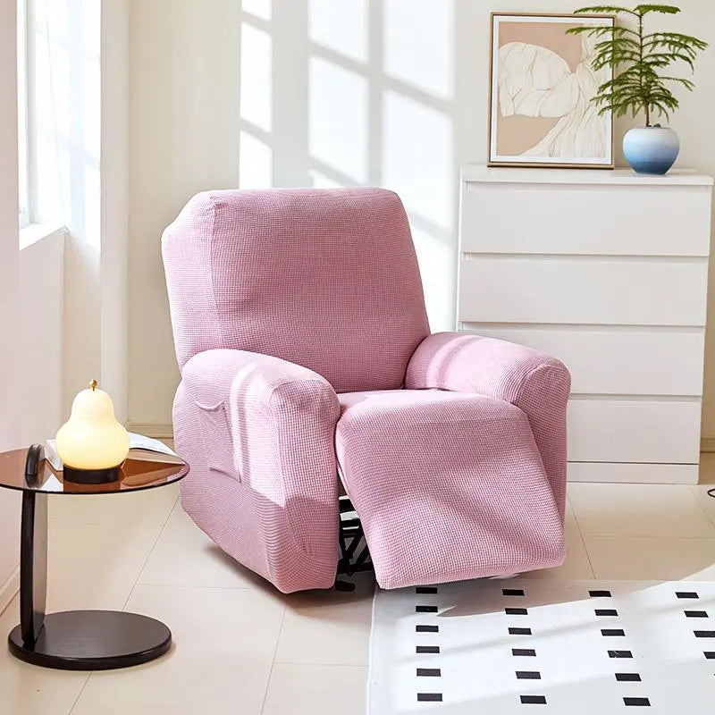 Stretch Armchair & Recliner Slipcover | Elastic Single-Seat Cover, Machine Washable | Eight Colours