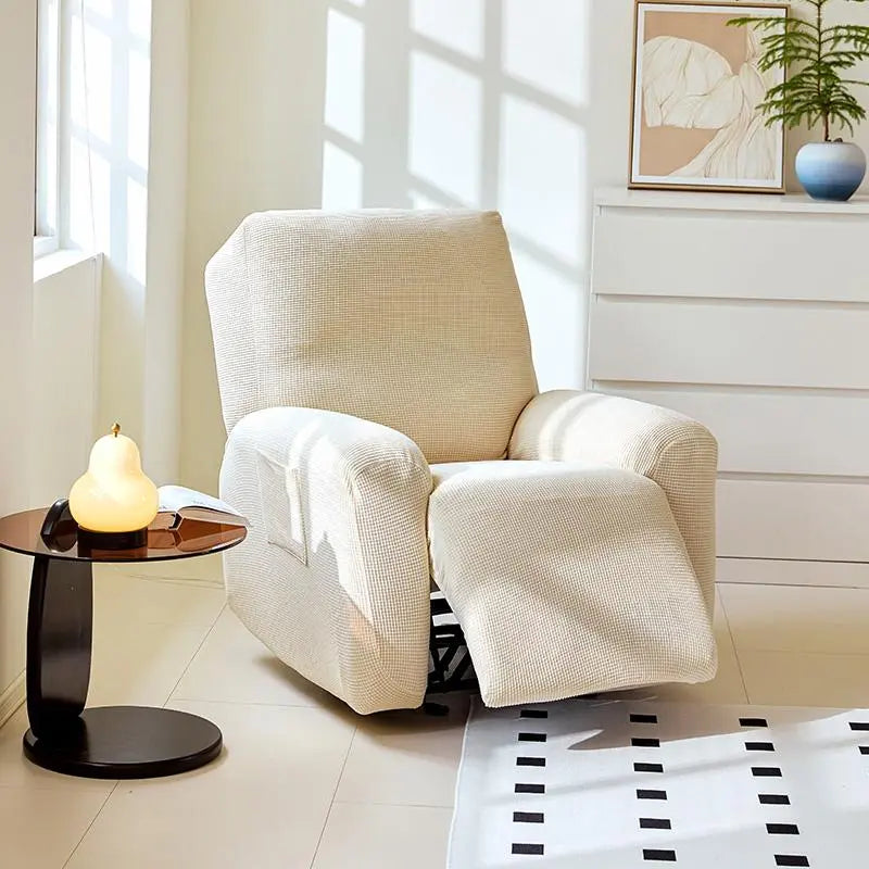 Stretch Armchair & Recliner Slipcover | Elastic Single-Seat Cover, Machine Washable | Eight Colours