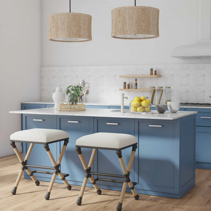 Rope Accent Counter Stool