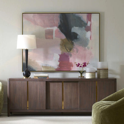 Framed Abstract Study Art