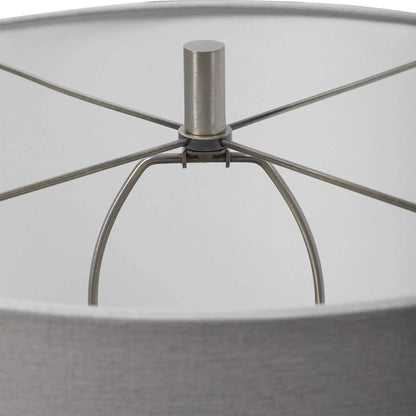 White Glaze Table Lamp