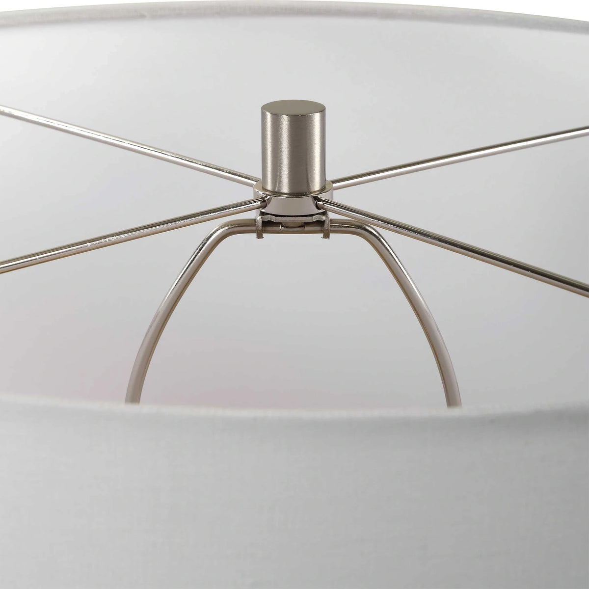 White Glaze Table Lamp