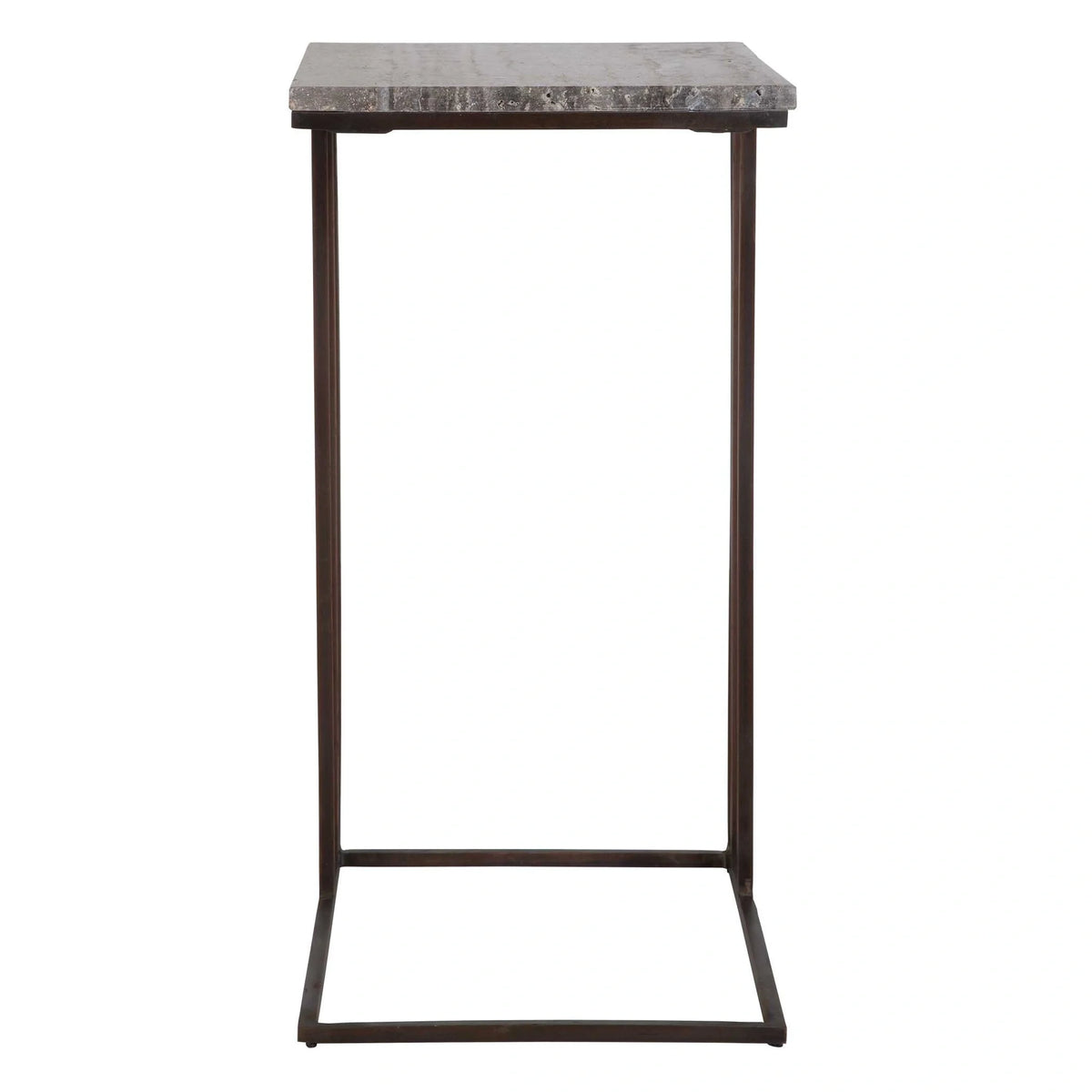 Travertine Accent Table