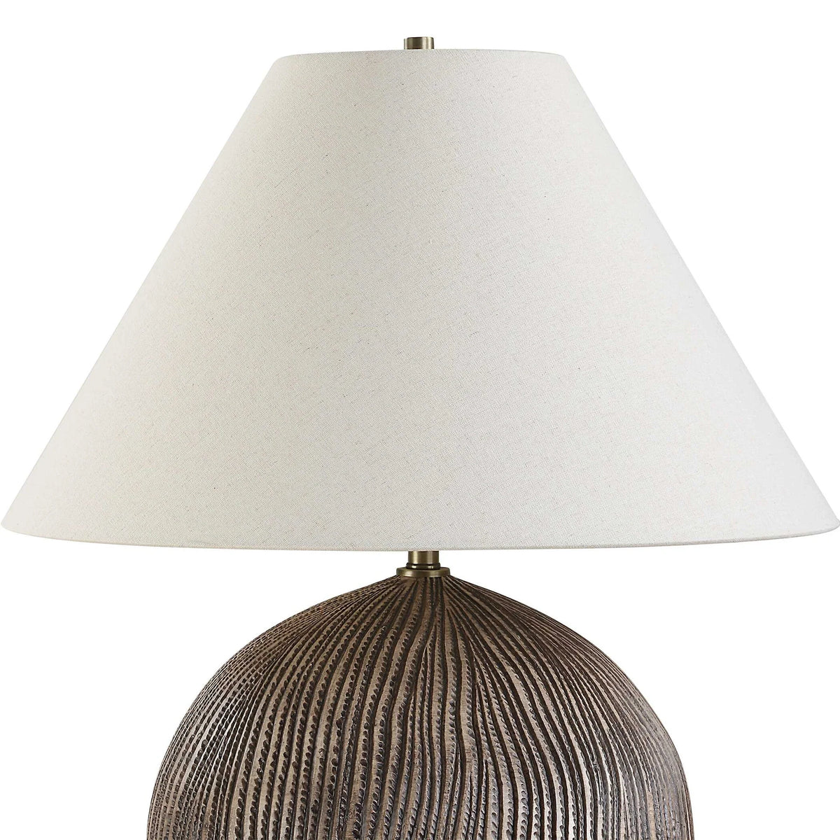 Dark Brown Table Lamp
