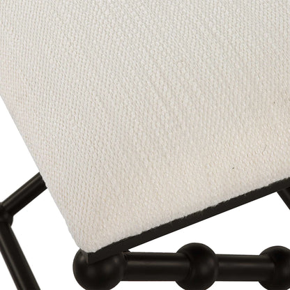 Bubble Leg Iron Bench