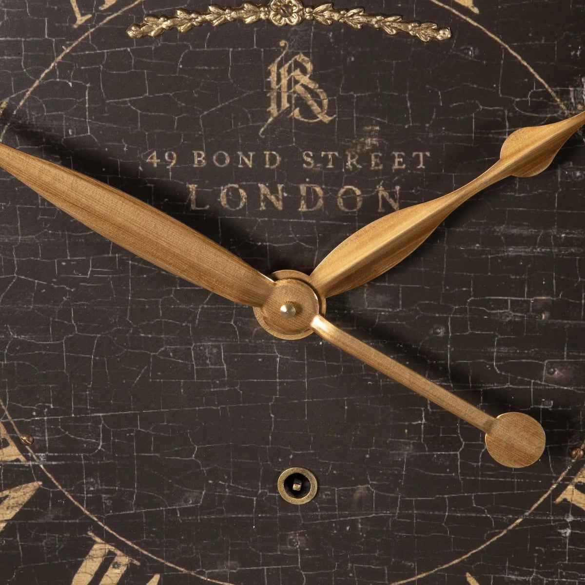18" Black Wall Clock