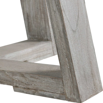 Gray Oak Dining Table