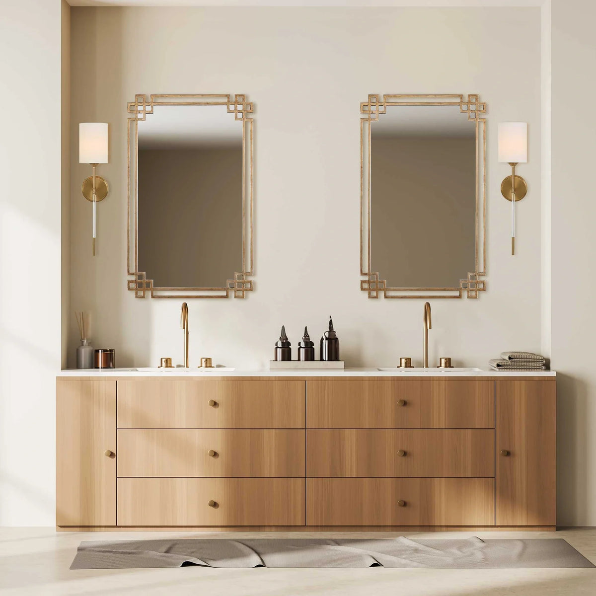 Antique Gold Mirror