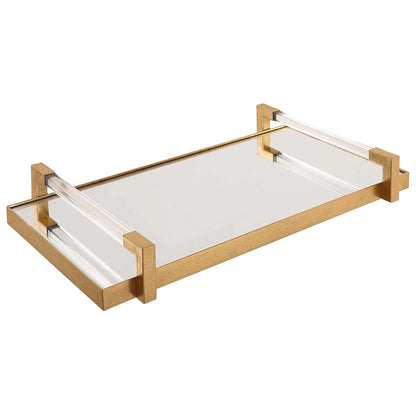 Gold Mirrored Tray