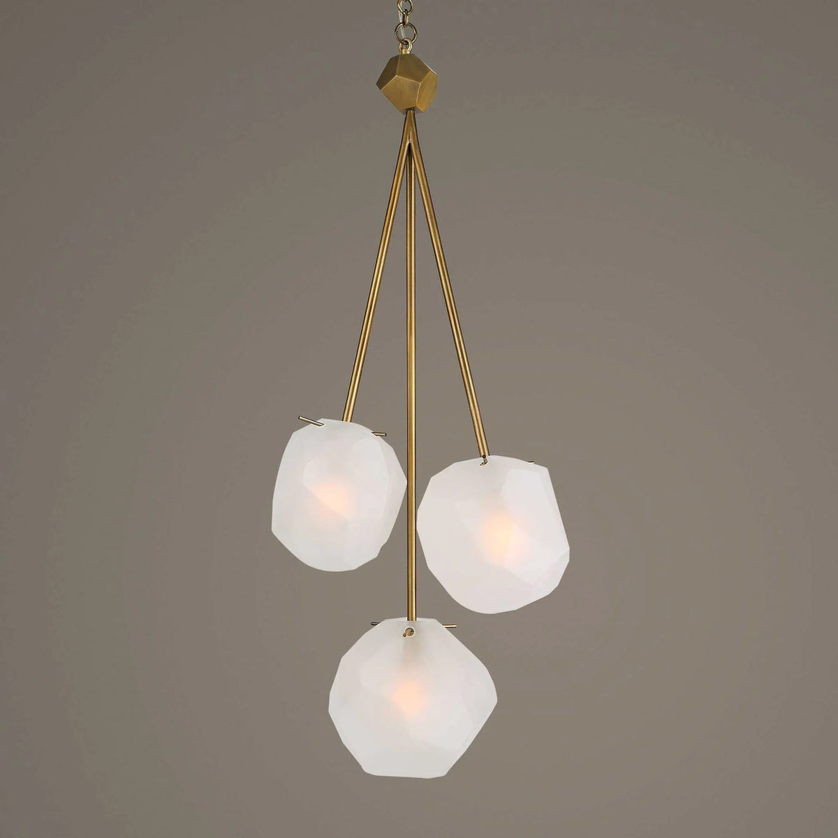 Geometric Glass Pendant Light