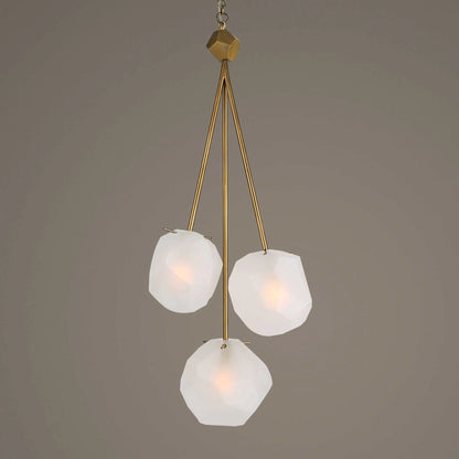 Geometric Glass Pendant Light
