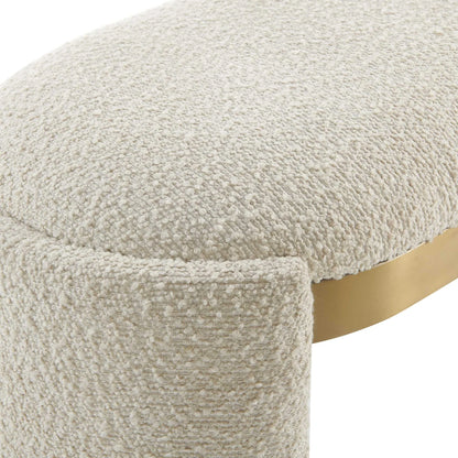 Bone White Bench