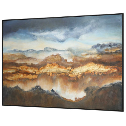Black Landscape Art
