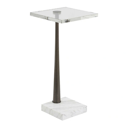 Marble & Crystal Drink Table