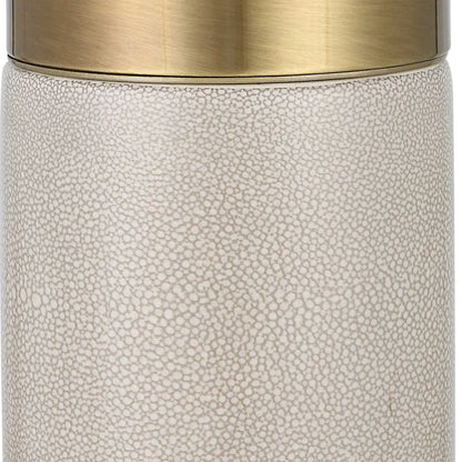 Ivory & Brass Table Lamp