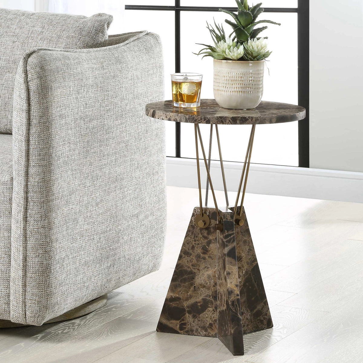 Marble Accent Table