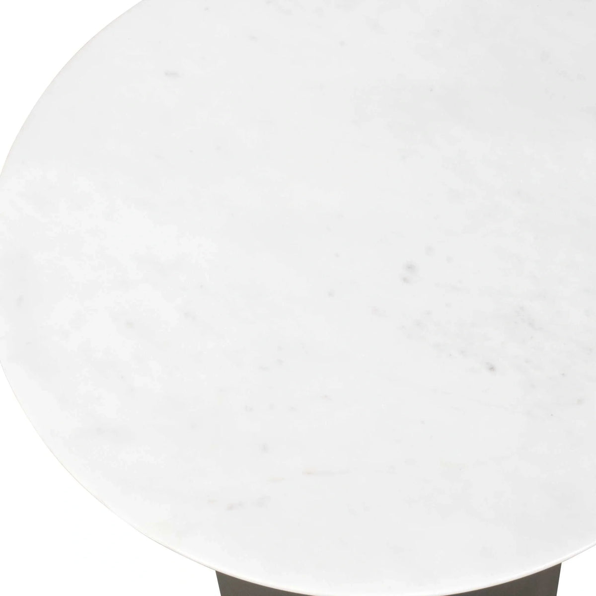 Bronze & Marble Outdoor Accent Table
